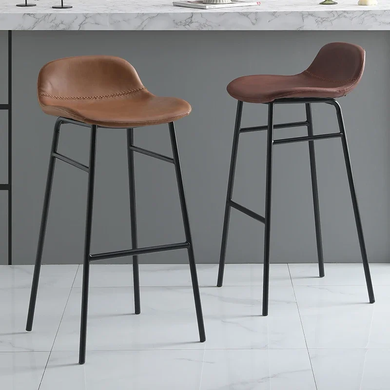 Esthetician Height Bar Stools Ergonomic Professional Modern Nordic Bar Stools Magazine Sustainable Taburete Cocina Furniture