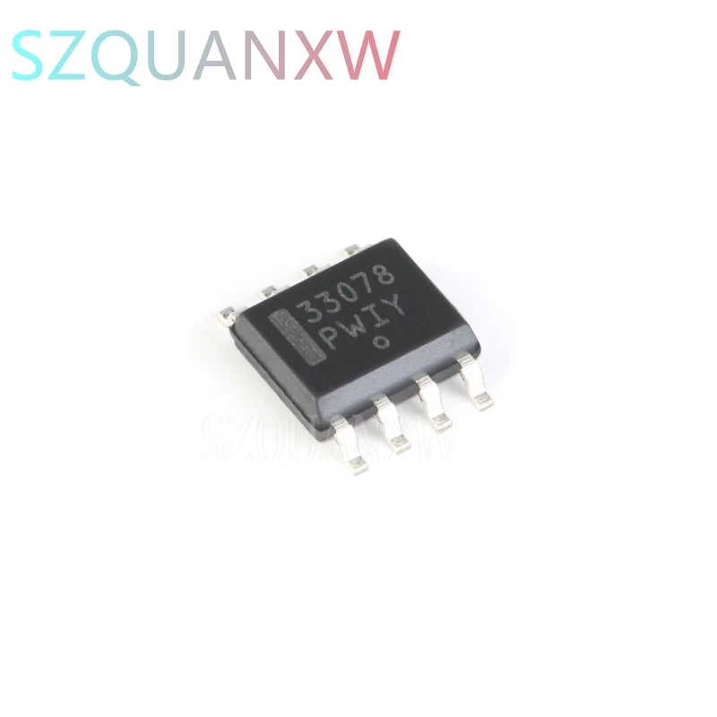 10pcs/lot MC33078DR2G MC33078 MC33078DR 33078 SOP-8 Low Noise Dual/Quad Operational Amplifiers IC