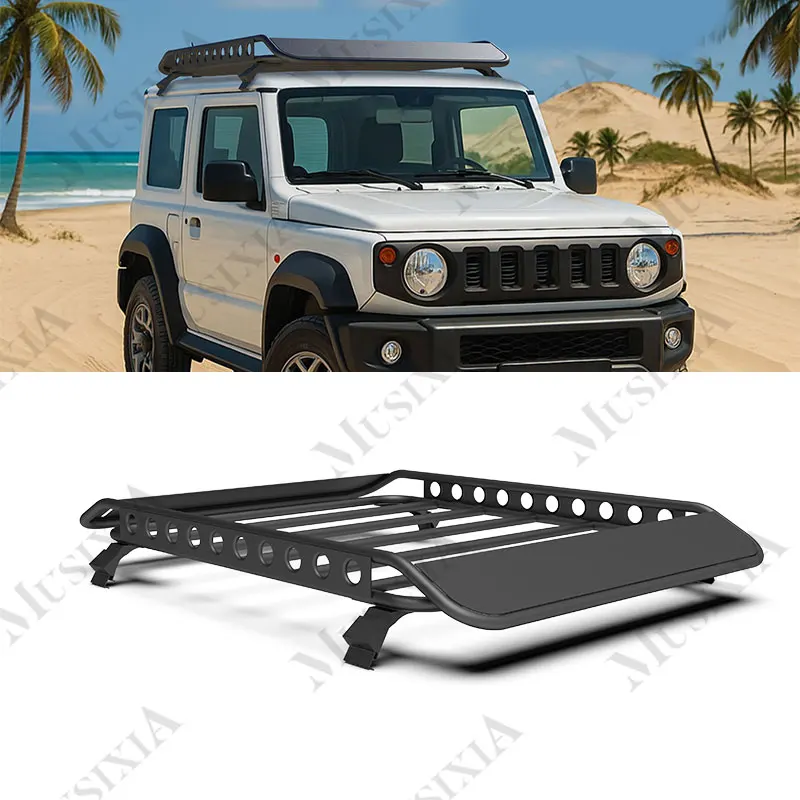 

4X4 Off Road Cargo Carriers Car Luggage Racks 2 Door Full Top Roof Rack for Suzuki Jimny 2018+