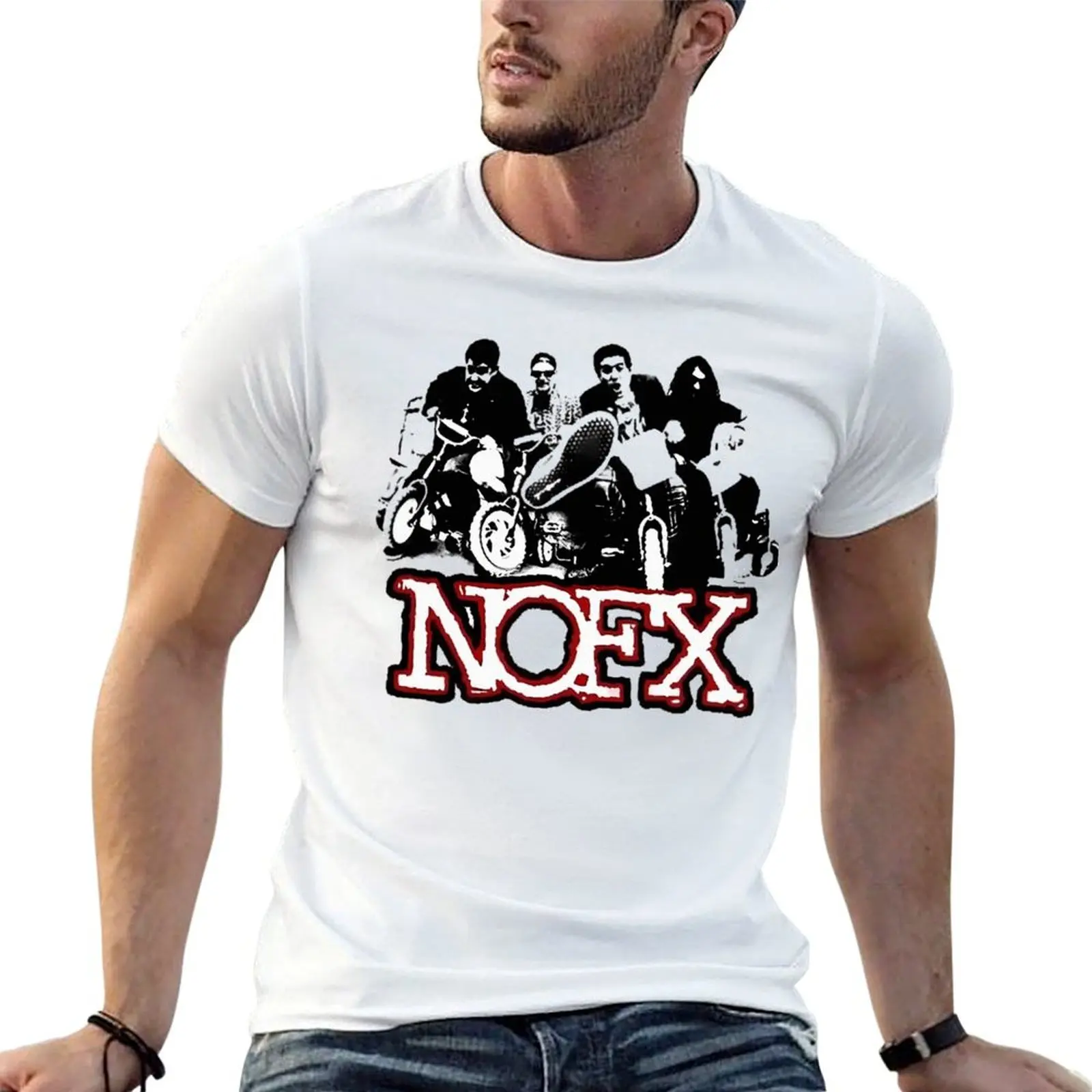 

shirts high Classic 100% brand cotton quality Band T-Shirt Nofx luxury man t tshirt