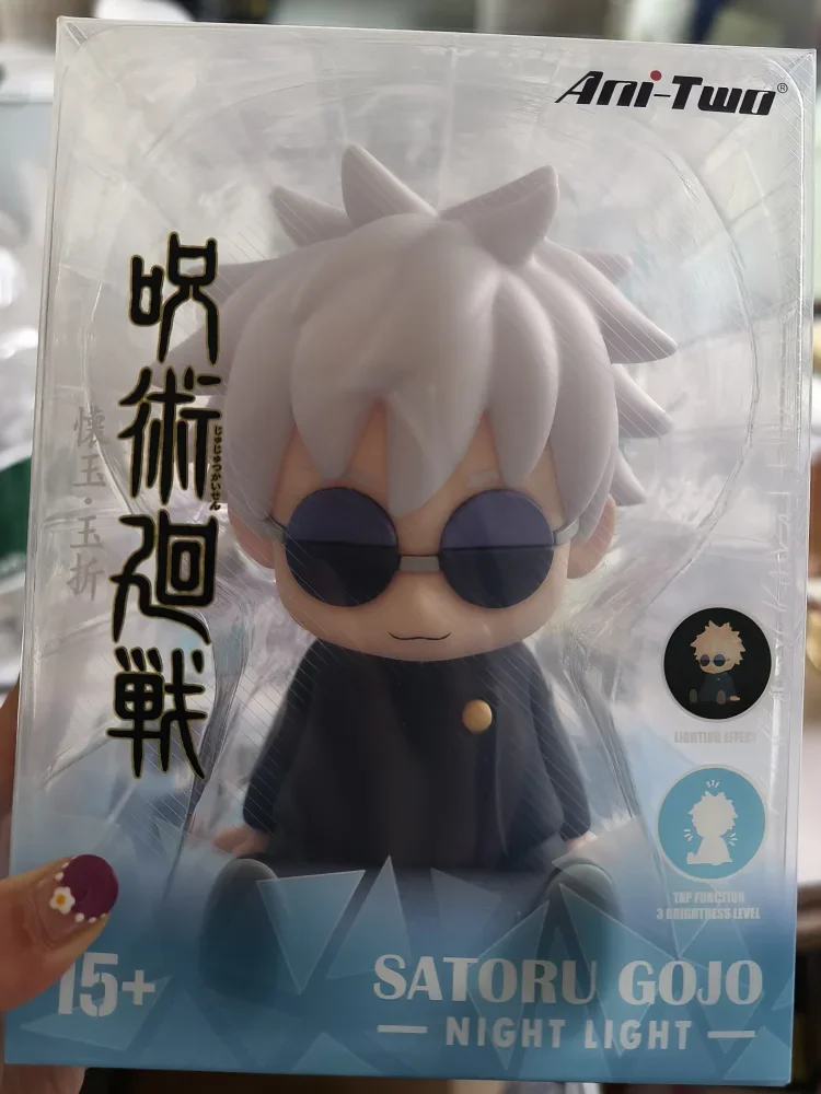 Jujutsu Kaisen Figure Satoru Gojo Action Figures Night Light Collection Ornaments Pat Light Desk Night Lamp Bedroom Decor Gifts