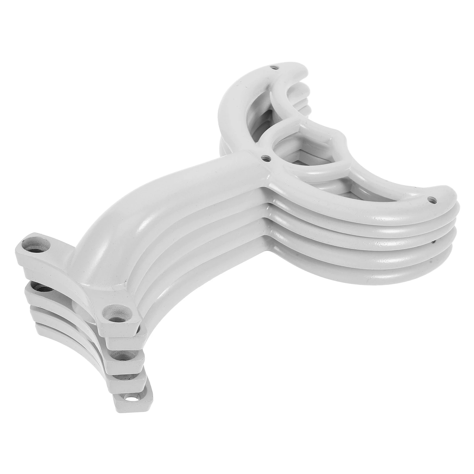 

5pcs White Ceiling Fan Blade Support Rods Metal Replacement Parts for Balancing Easy Install Home Hotel Fan Supply