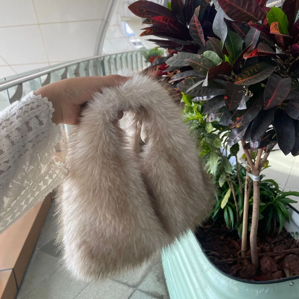 

Зимние мягкие плюшевые женские сумки, пушистые сумки из искусственного меха для женщин, сумка через плечо с полумесяцем и облаком, высококачественные сумки-шопперы, сумка-тоут