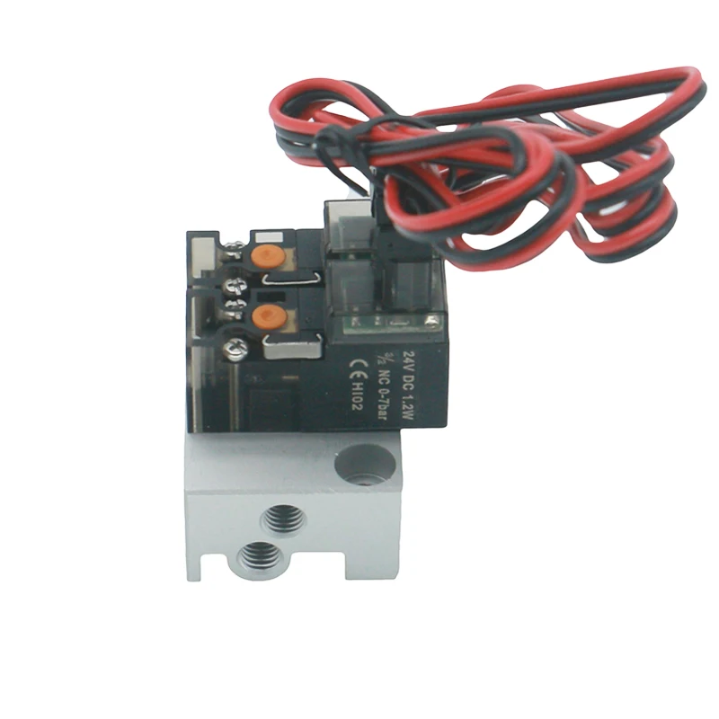 10MM Miniature Solenoid Valve Air/Vacuum Valve Manifold 30HZ High-Frequency Small Knitting Machine Reversing Valve