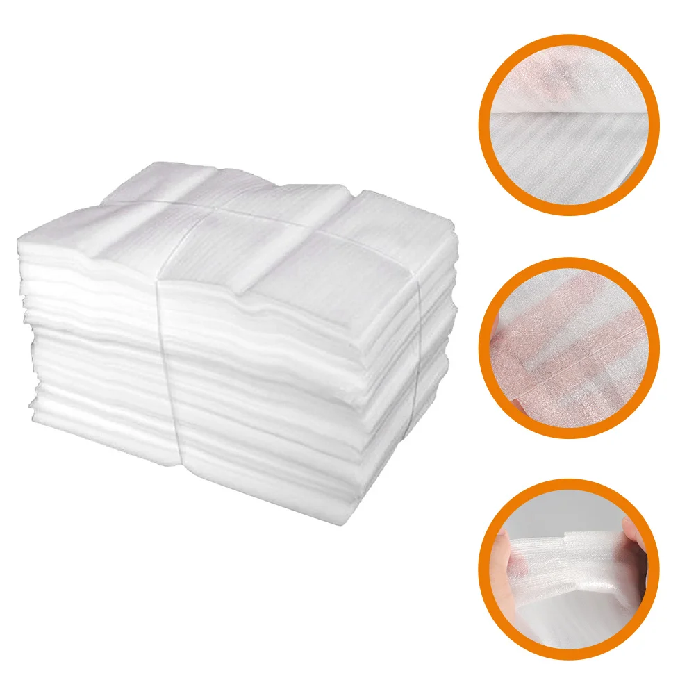 

100Pcs Foam Wrap Bags Foam Packaging Pouch Foam Moving Shipping Material Glassware Wrap packing foam foam wrap sheets