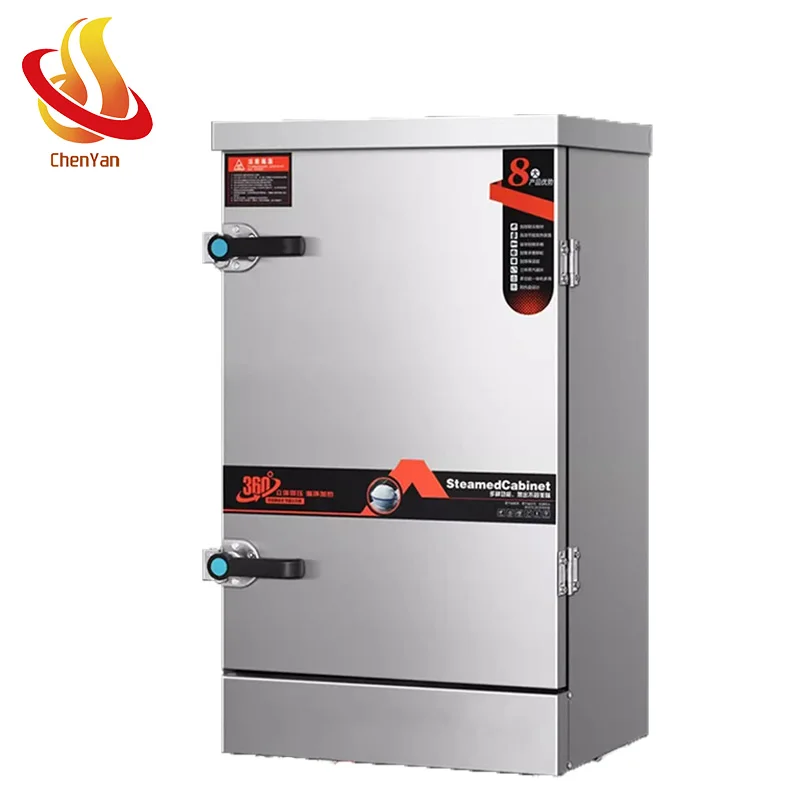 

Commercial Electric Steamer Kitchen Cafeteria Rice Buns Buns Large Small Automatic Gas Steamer Cabinet