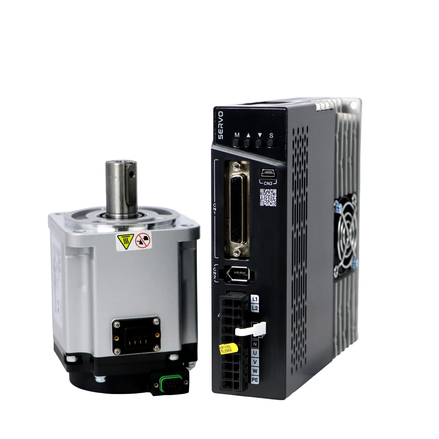 HONGBAODA HBS1-15PA Servo Driver, 1.5kW, AC220V, EtherCAT/RS485, AGV & Heavy CNC Solution