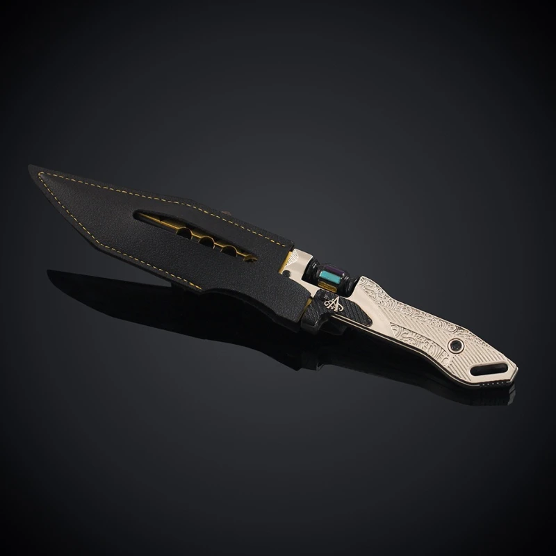 23cm/9.06in Arena Breakout Gadżety do Gry Broń Biała Nóż Zwycięzców Modele Broń Błotnej Ozdoby na Biurko Zabawki dla Graczy Chłopców Prezenty