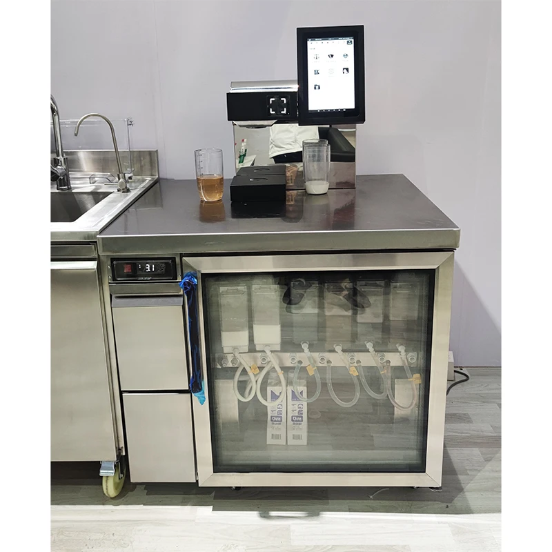 1.5M QR code scanning commercial intelligent milk tea machine