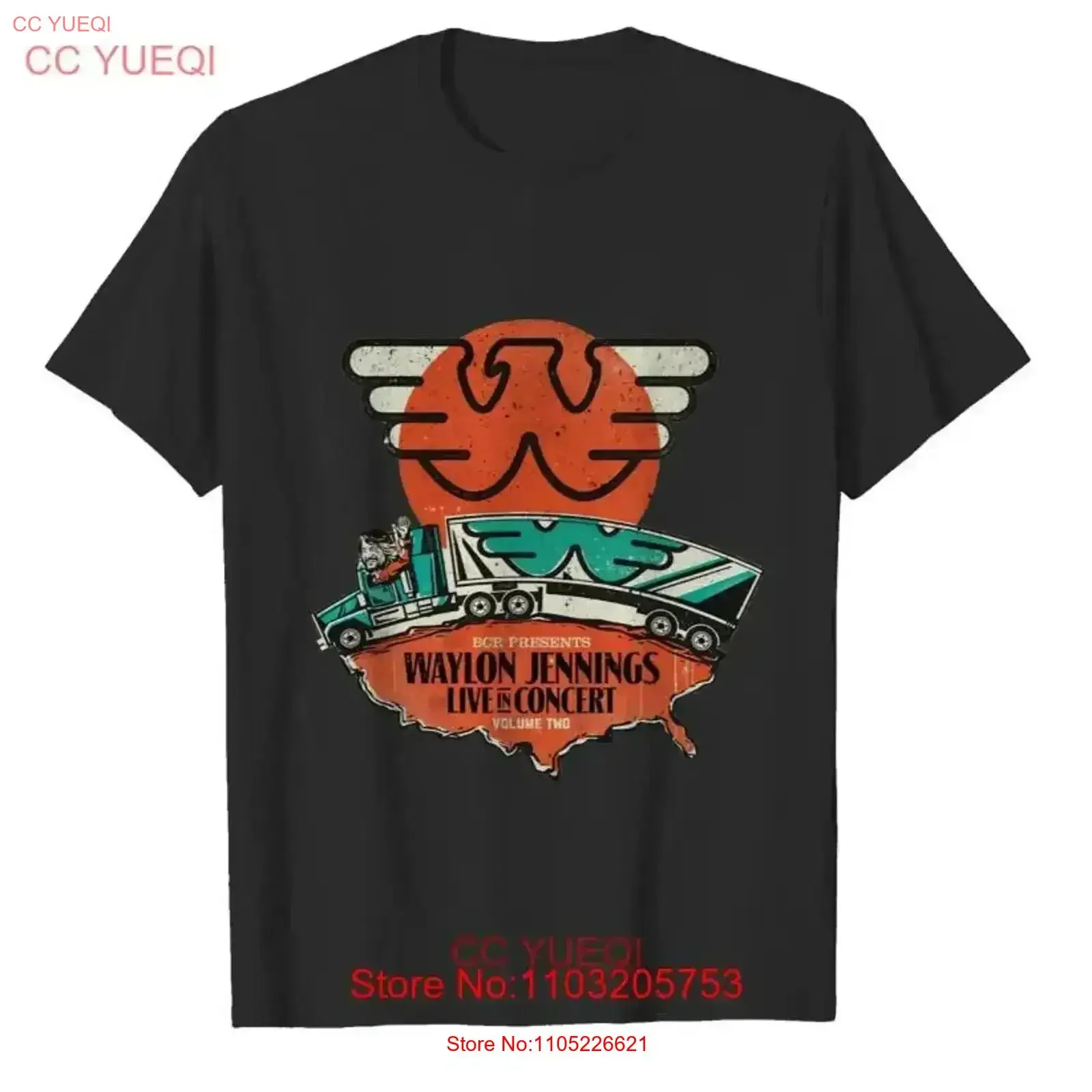SO CUTE Waylon Jennings T Shirt Best Summer Mom vintage Washed streetwear designer clothes Top For Everyday Wear Casual homme
