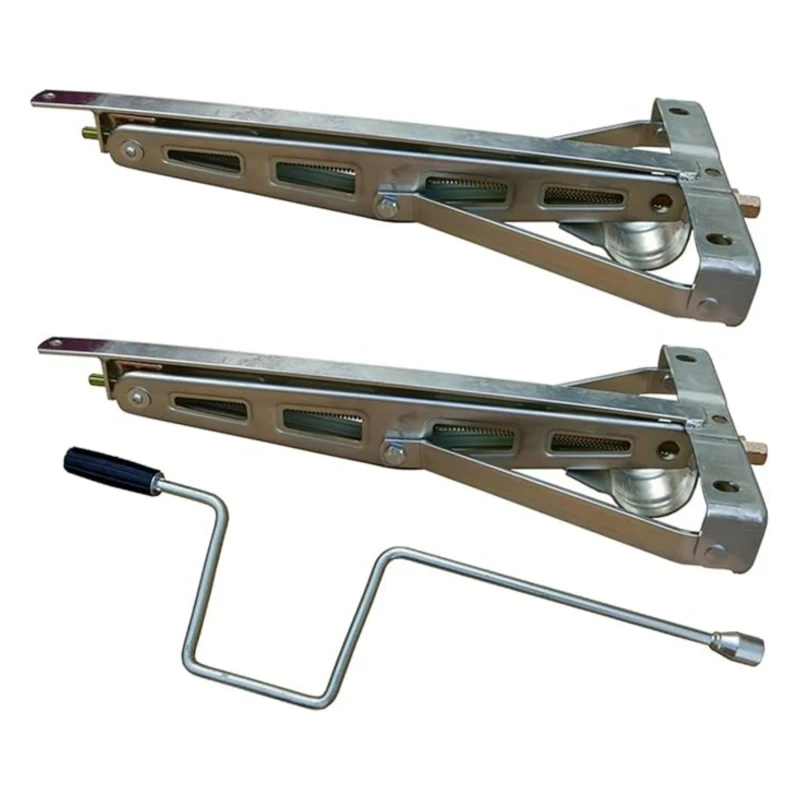 

RV Leveling Scissor Jack Set Heavy Duty Trailer Stabilizer Jack With Crank Handle For Camper Trailer