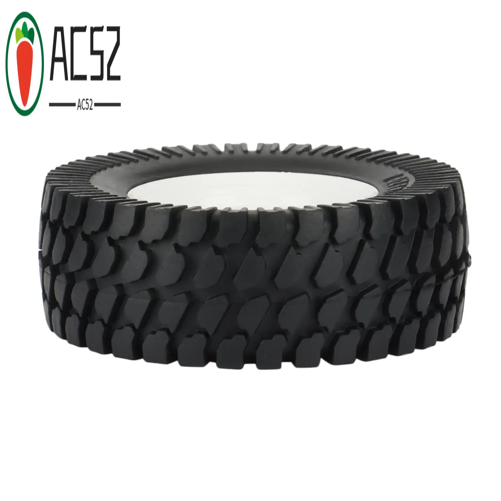 

AC52-4PCS 1.55 Metal Beadlock Wheel Rim Tire Set For 1/10 RC Crawler Car Axial Jr 90069 D90 TF2 Tamiya CC01 LC70 MST