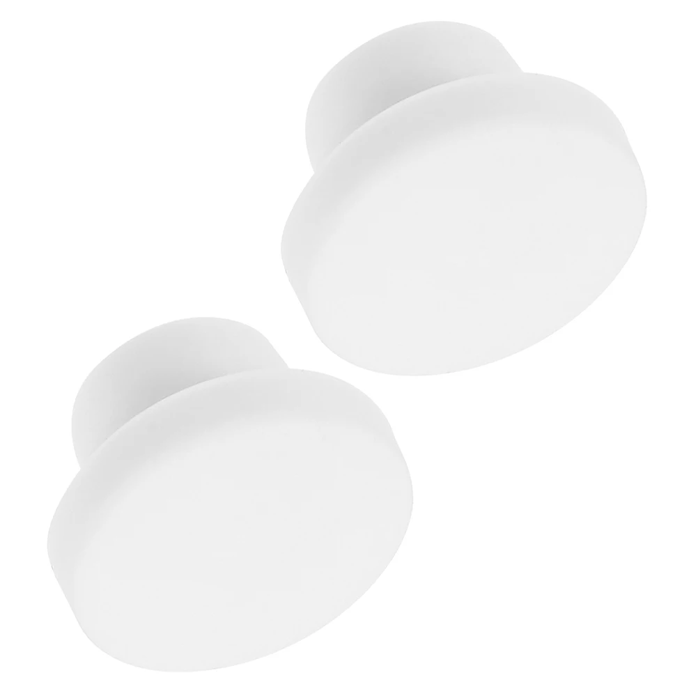 

2Pcs Washbasin Overflow Drain Cover Tub Plug Stopper Rubber Material Long Lasting Protection Home Decor Bathtub Plug