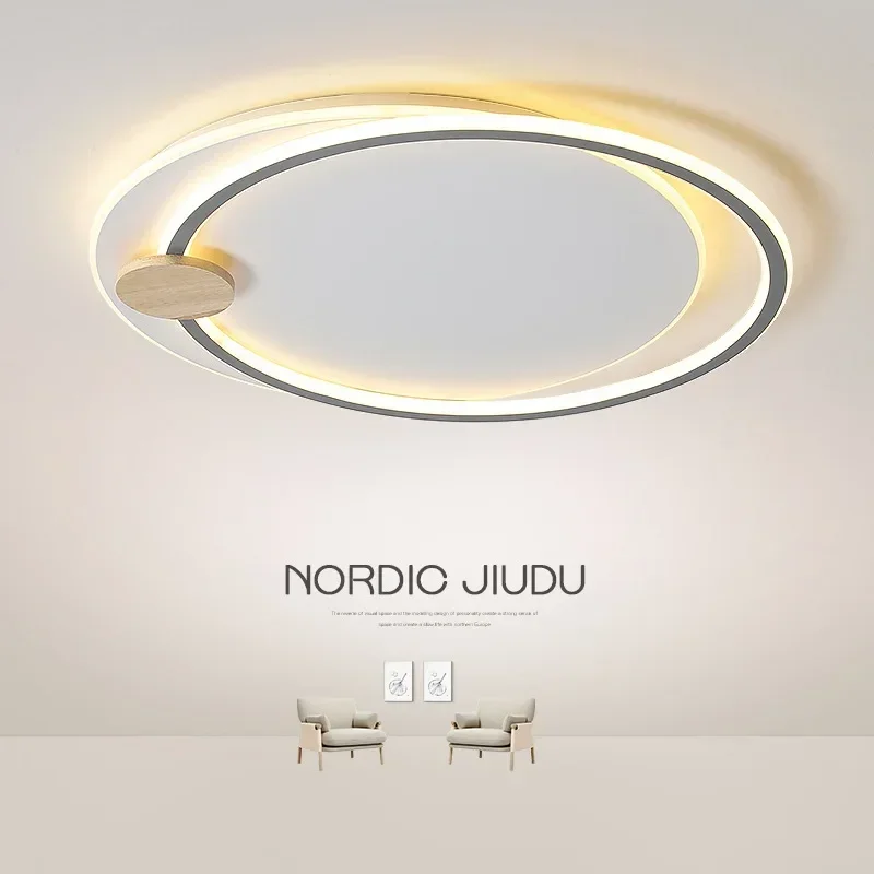 Moderno LED Simples Lâmpada Do Teto, Sala De Estar, Sala De Jantar, Estudo, Quarto, Corrilhão Lustre, Decoração Para Casa, Luminária Interior