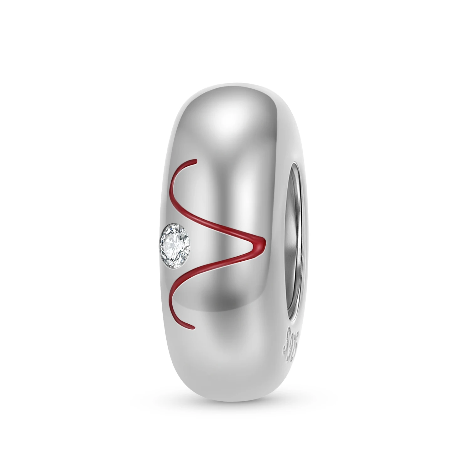 

Confident Aries Creative Twelve Zodiac Signs Zircon Spacer Charm for Charm Bracelet Genuine 925 Sterling Silver Spacer Stopper