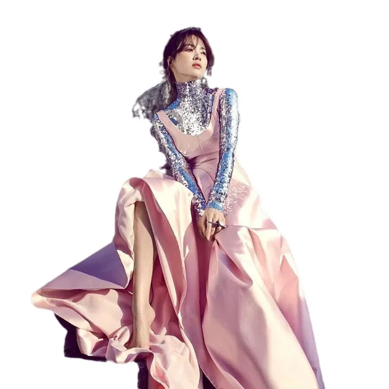 قاعدة نسائية جديدة لعام 2025 ذات ياقة عالية irt متعددة الاستخدامات ترتر طويل Sve Top Ele Aosphere عبر الحدود Sle