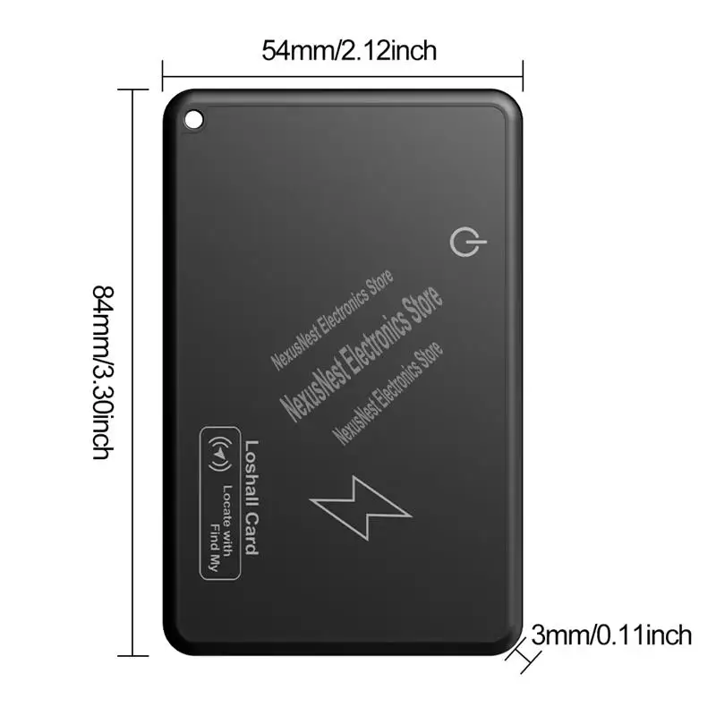 

Беспроводная смарт-карта для поиска моего приложения, ключ для поиска детей/домашних животных/велосипеда/кошелька, Bluetooth, ультратонкий GPS-трекер-A22R
