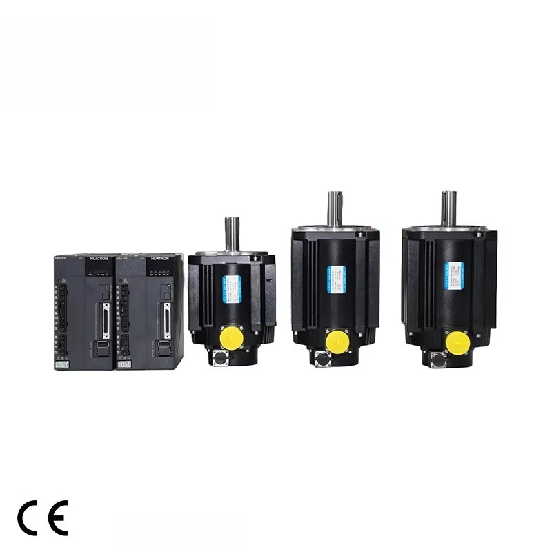 

130mm 2KW 220V Large Inertia 3.8KW 380V AC Servo Motor with Driver CE Certificated for CNC Controller
