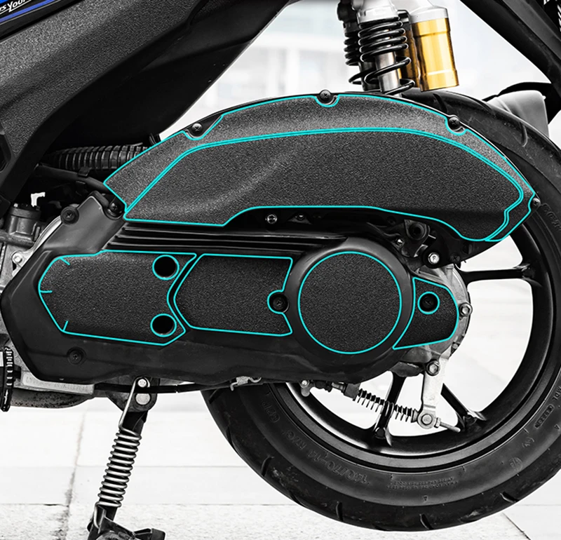 

Motorcycle Anti-Scratch Matte Fuel Tank Body Protector Sticker For YAMAHA NMAX155 NMAX 155 2022-2024