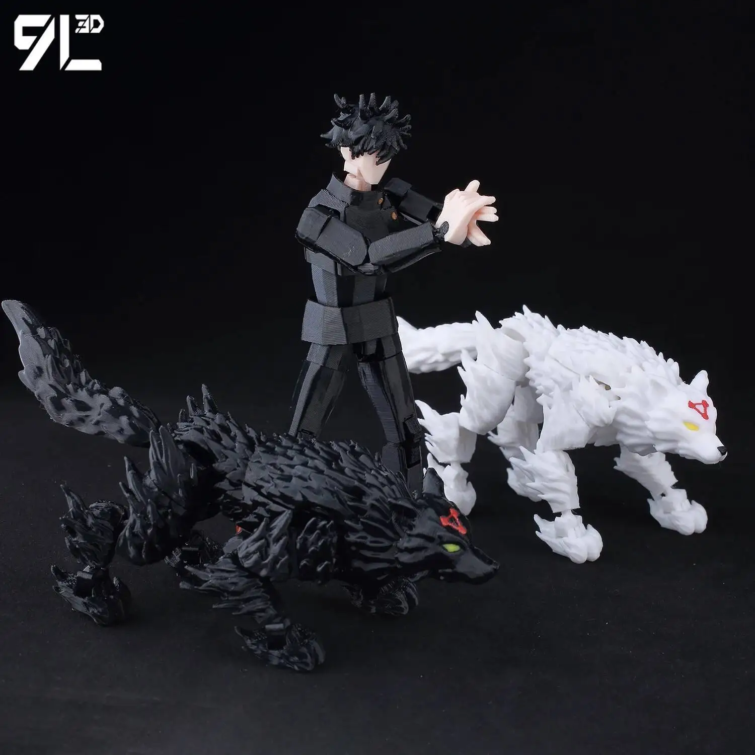 9L3D Titan13 Shapeshift Figura amaldicta - Juguete multiarticulado de montaje DIY para juegos de padres e hijos ​ Juguete de figura de energía enfermelada T13