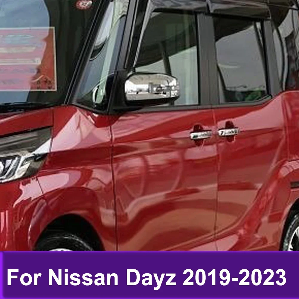 

Side Door Rearview Mirror Cover Trims For Nissan Dayz 2019 2020 2021 2022 2023 Car Exterior Accessories Sticker Car-styling