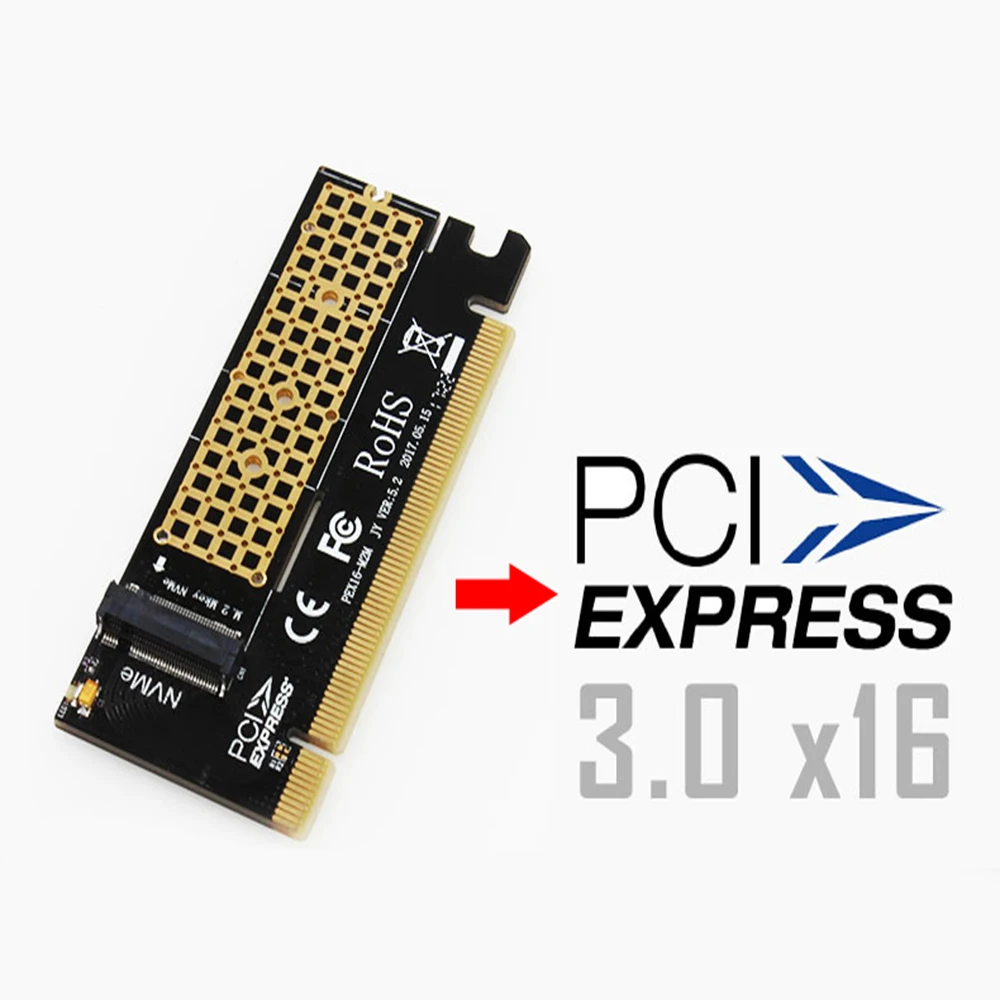 Плата расширения SP 100x41 мм M.2 NVME SSD на PCIE 16X/4X с радиатором