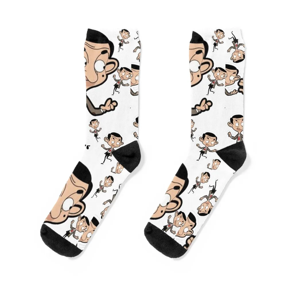 

Mr.Bean : T-shirts,Mugs,cap,stickers and more Socks heated compression custom sports snow Socks Girl Men's