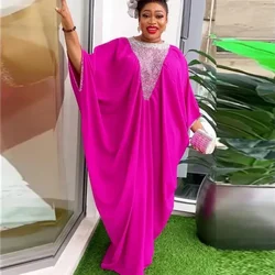 Abayas dla kobiet Dubai luksusowa 2024 afrykańska sukienka moda muzułmańska Caftan Marocain wesele sukienki Boubou Robe Djellaba Femme