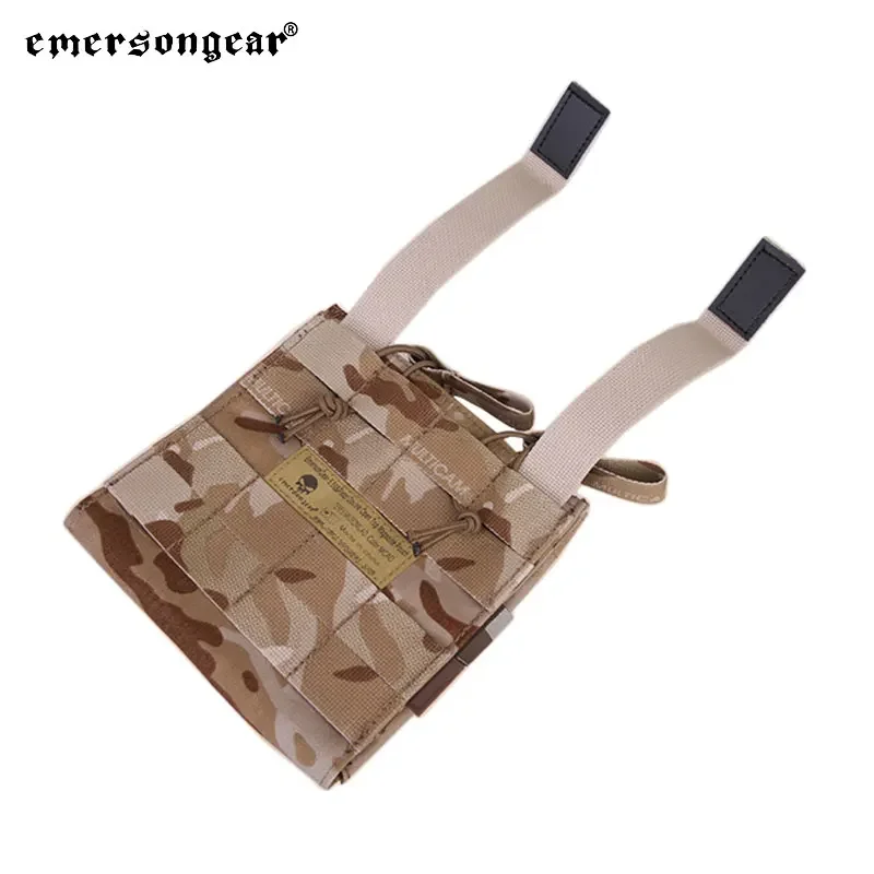 Emersongear Tattico Doppio Aperto Top 556 Fucile Pistola Modulare Magazine Pouch MOLLE PALS Mag Bag Fondina Wargame Airsoft Caccia