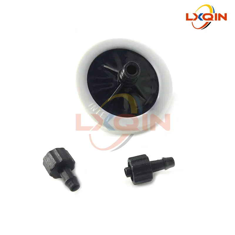 LXQIN 10PCS black in white disc ink filter for Spectra Konica Polaris Printhead Gongzheng Zhongye Printer filter