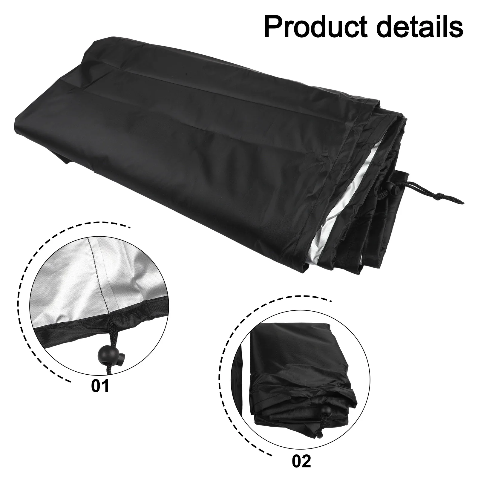 

Waterproof Cover Garden Bench Covers Garden Furniture Cover Breathable Design Compact Storage Option 134*66*89cm