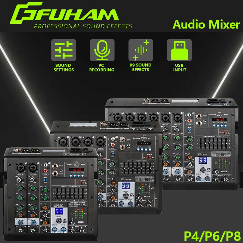 Fuham P6 Audio Mixe…