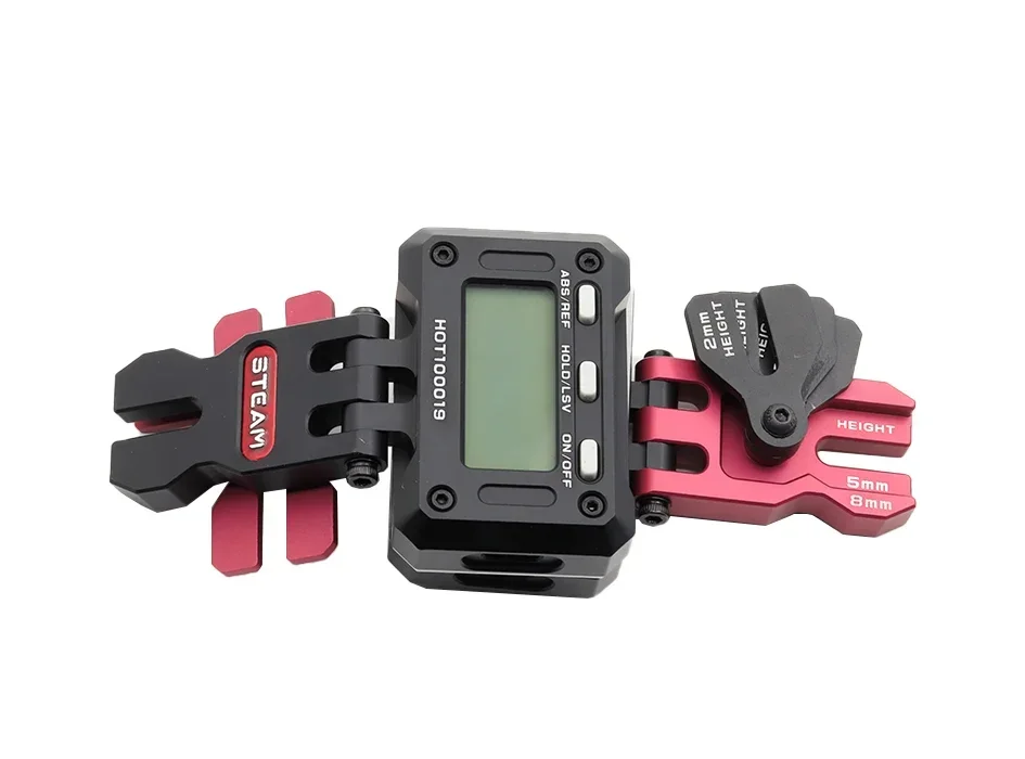 

Цифровой измеритель угла наклона лопастей STEAM с ЖК-дисплеем для тестирования пропеллеров, для выравнивания основных лопастей вертолетов TREX 450 470 550 600 700 RC