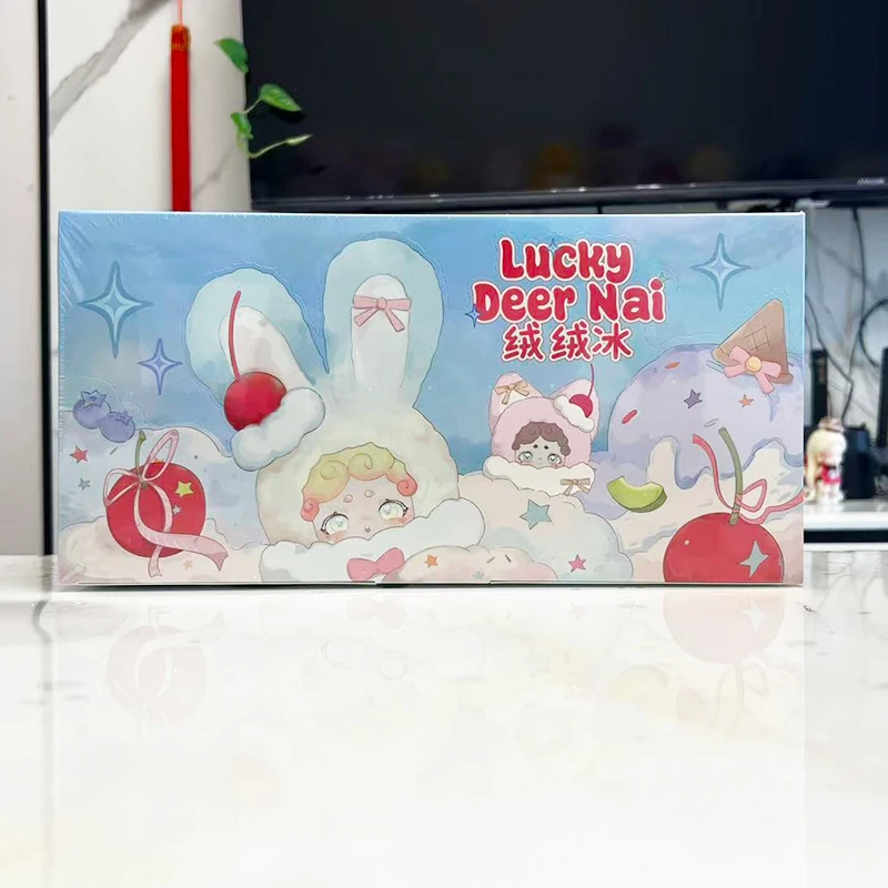 

Подлинная слепая коробка Lucky Deer Nai lce Series, милая кукла, сумка, подвеска, загадочная коробка, хорошая ночь, кролик, модная игрушка-сюрприз, подарки