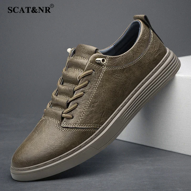 Designer Echt leder Freizeit schuhe schwarz Sport Oxford Schuhe Herren braun flach flach Business Kleid Schuhe Größe: 36-47 ayakkabı