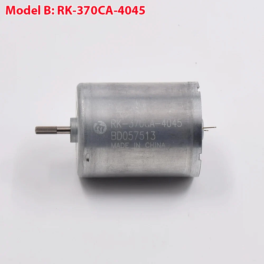 Produktbild von REIUAFWYGV RK-370CA-15350 Elektromotor – 12-24V DC, 6000 RPM, Kohlebürsten, 24mm, Für Modellbau & Spielzeug