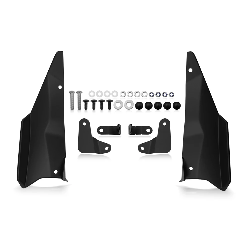 دراجة نارية ABS Alerons Laterals عارية الجانب المفسدين الهوائية الجناح منحرف ثابت الجناح لكاواساكي Z900 Z900 SE 2025-2026