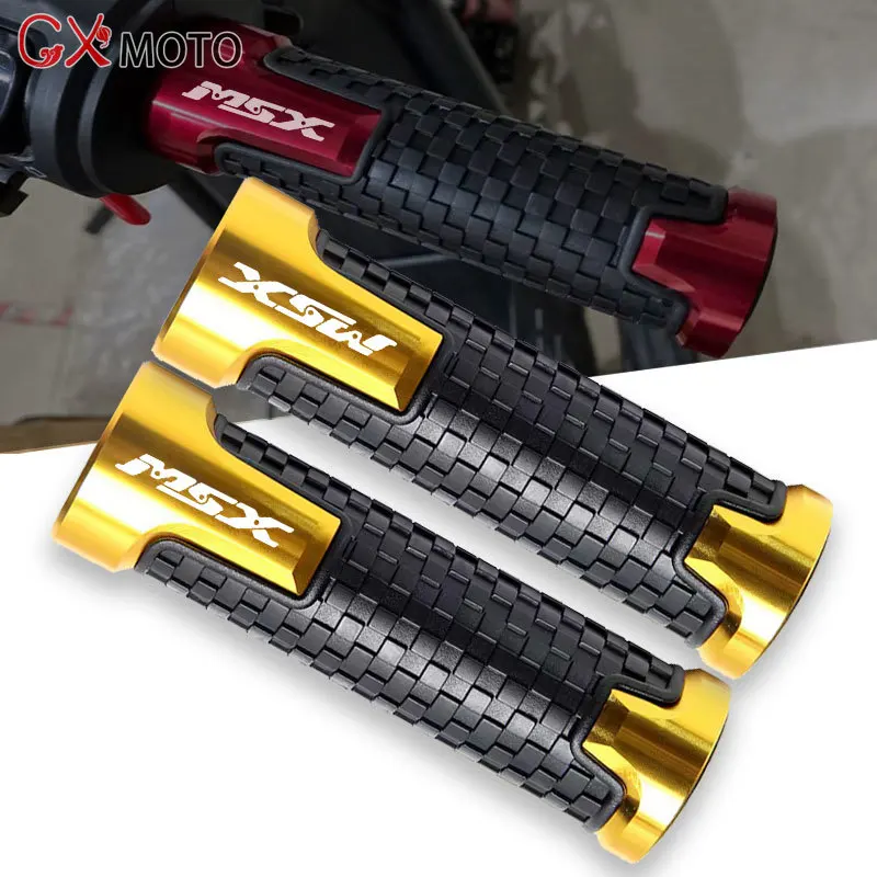 

For Honda MSX125 Grom MSX 125 2013-2020 2019 2018 Accessories Motorcycle Non Slip Handlebar Grip Throttle CNC Hand Bar Grips