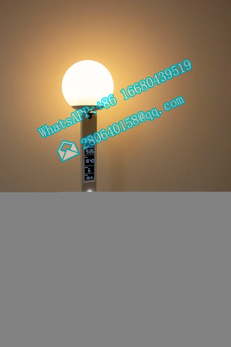 Modern ขายร้อนออกแบบ Touch ลำโพงแสงดิจิตอลปฏิทิน Led โคมไฟไร้สายสมาร์ทหน้าแรกไฟ