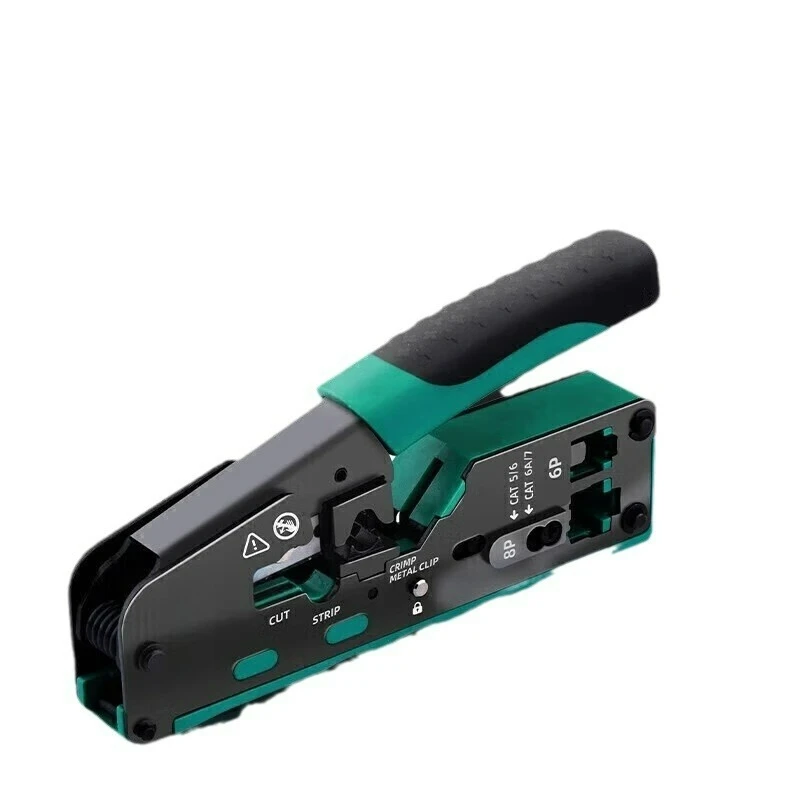 Professional crimping pliers photovoltaic terminal network crystal head multi function electrician wiring hand tool