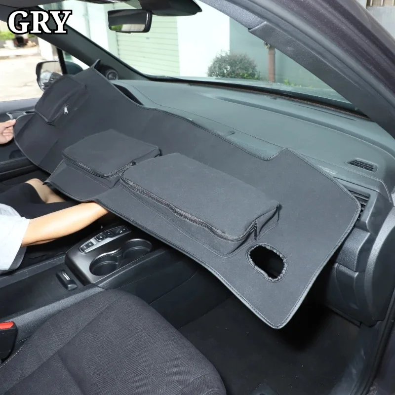 

Car Dashboard Storage bag For Honda Pilot 2016-2022 Yangba PU Leather Black Interior Accessories