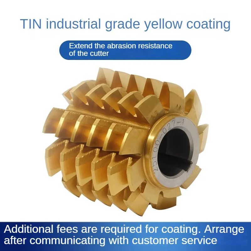 Gear hob cutter A-grade accuracy high-speed steel M2 material, pressure angle 20 degrees, Rolling cutter M0.8M1M2M3M4