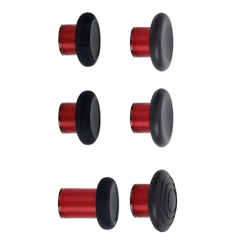 مقبض اللعبة استبدال عصا التحكم التناظرية لسلسلة واحدة 2 أزرار قبضة الإبهام عصا التحكم المعدنية دروبشيب