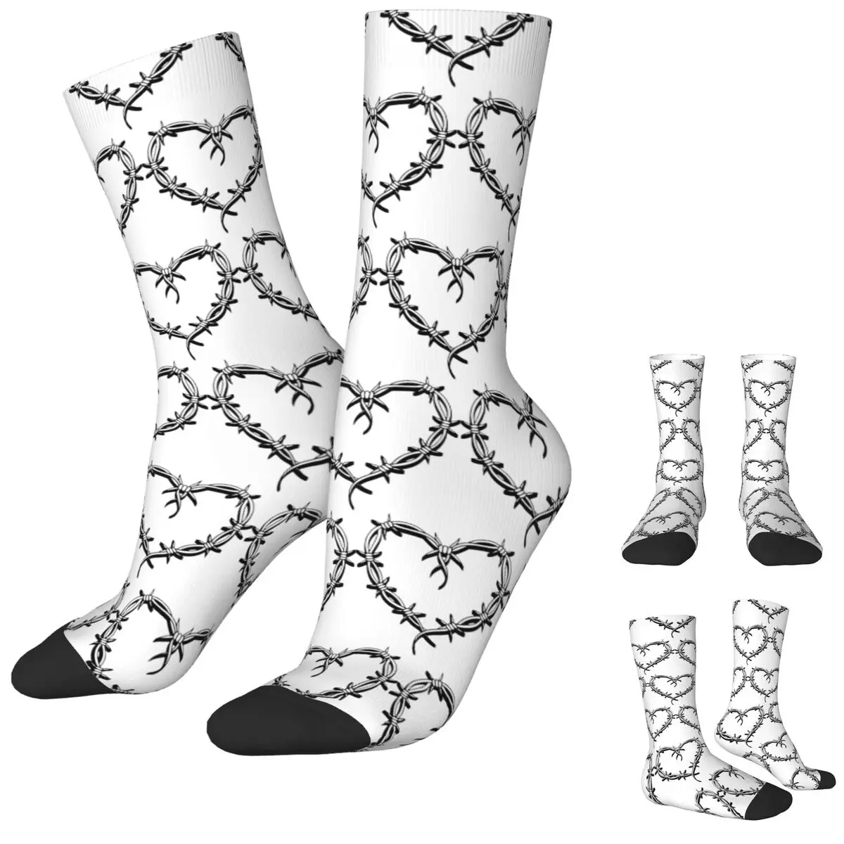 Karol G Manana Sera Bonito Bichota Heart Stockings Singer Elegant Socks Autumn Non-Slip Socks Men Outdoor Sports Socks