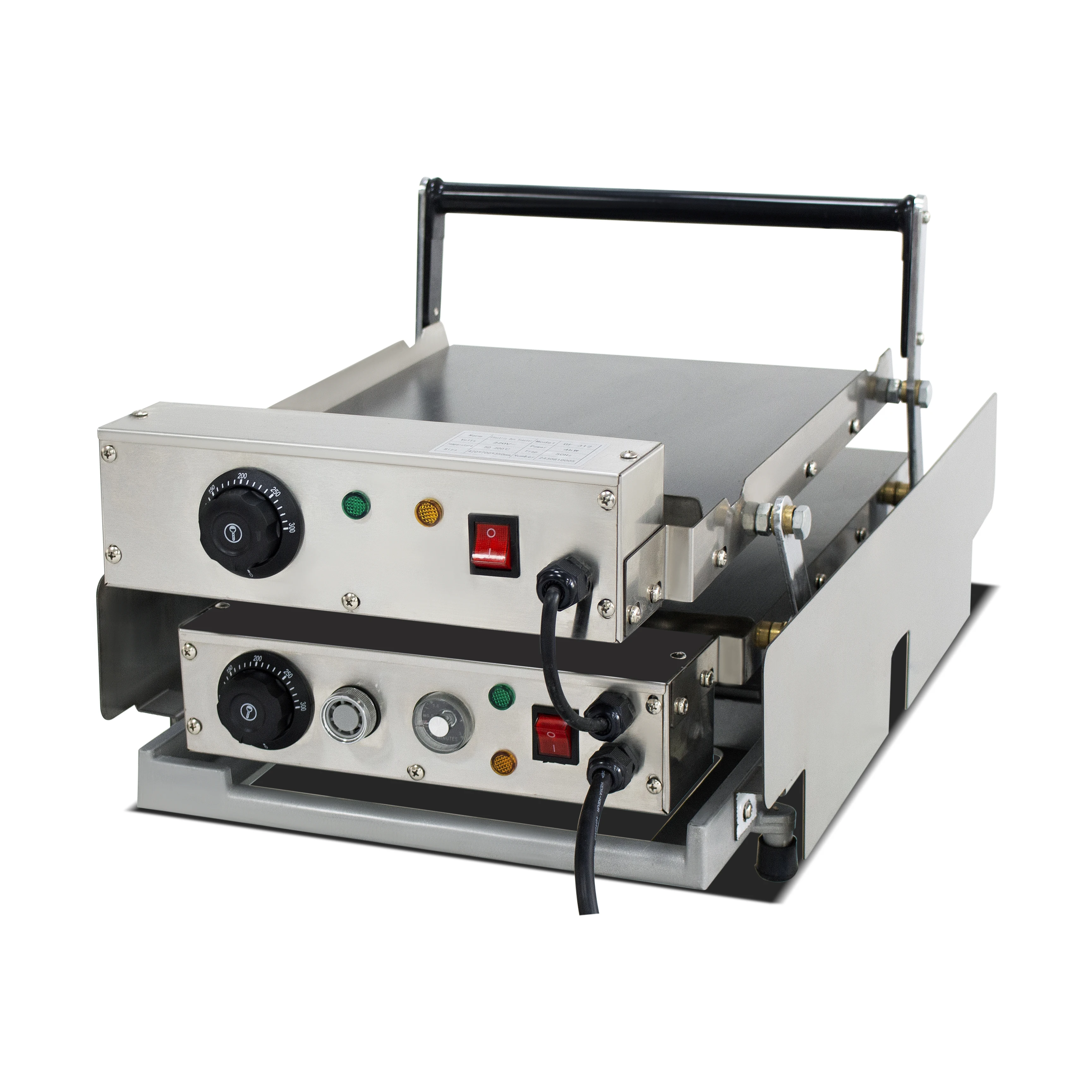 Three-layer burger heater, high-efficiency toaster for snack bars and restaurants