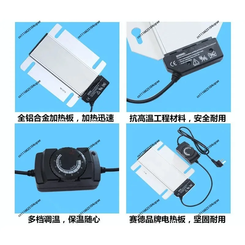 Buffet Heating Plate Stainless Steel Heat Preservation Plate Dining Furnace Electric Heating Plate Temperature Adjustable