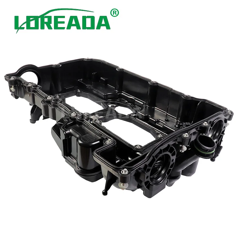 Engine Valve Cover w/Gasket&Oil Cap 11127588412 11127625477 For 12-18 BMW N20 228i 320i 328i 528i xDrive X1 X3 X4 X5 Z4 L4 2.0L