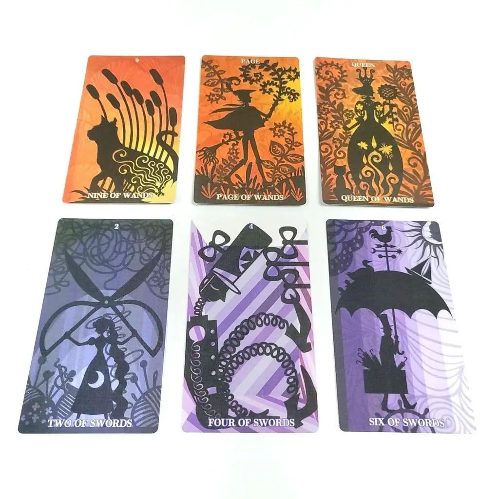 (Original Size) Silhouettes Tarot Card Set