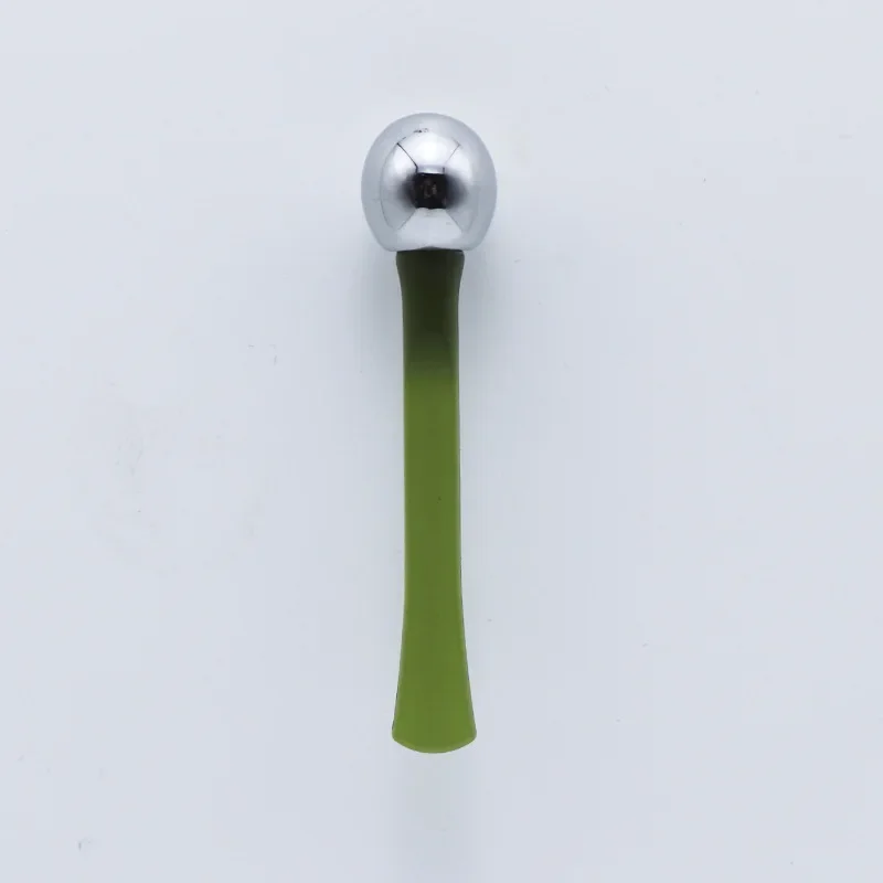 Массажный ролик для глаз, крем для глаз, аппликатор, косметический шпатель, против морщин, темных кругов, ложка для лица, массажер для лица из золотого сплава