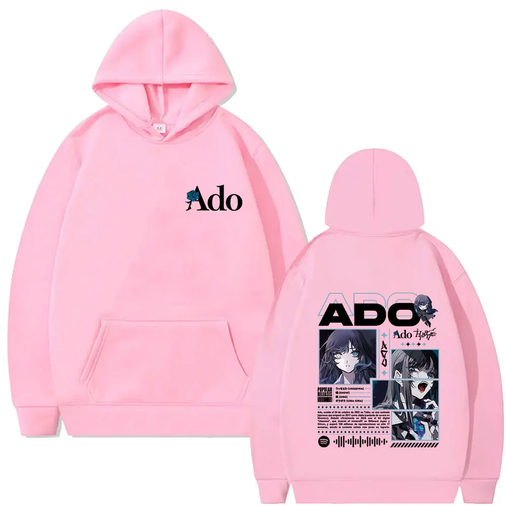 Ado World Tour 2025 Hibana Hoodie Men Women Fashion Japanese Style